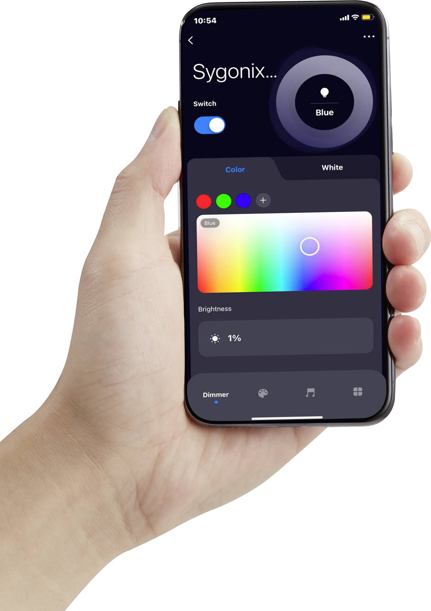 Sygonix SY-4980312 LED-Streifen mit Stecker 230V 5m RGB, Warmweiß 1St.