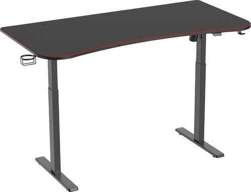 SpeaKa Professional höhenverstellbar Sitz-/Steh-Schreibtisch SP-EGD-300 SP-9960628 Farbe der Tischp