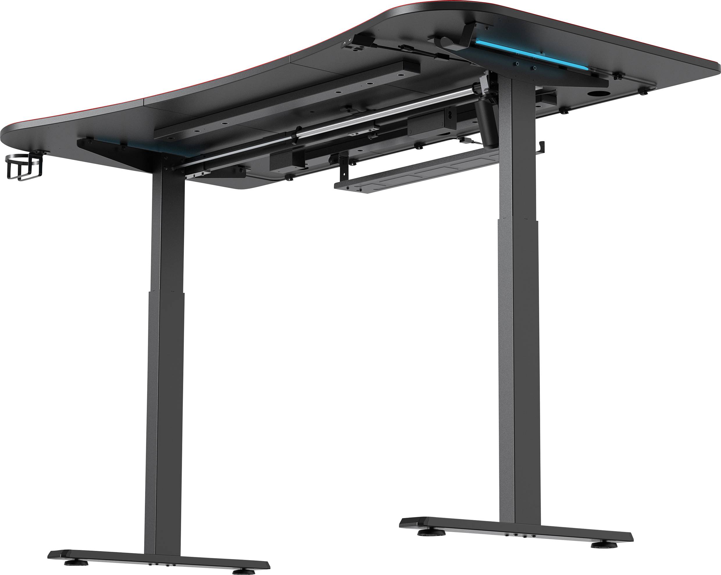 SpeaKa Professional Sitz-/Steh-Schreibtisch elektrisch höhenverstellbar Höhen-Bereich: 730 bis 1210mm (B x T) 1600mm x 800mm