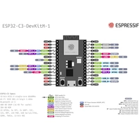 Espressif ESP32-C3-DevKitM-1 Entwicklungsboard ESP32-C3-DevKitM-1 Espressif ESP32-C3-DevKitM-1 Entwicklungsboard ESP32-C3-DevKitM-1