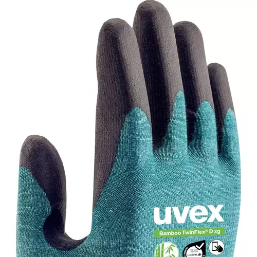 Uvex Bamboo TwinFlex D xg 6009011 Schnittschutzhandschuh Größe (Handschuhe): 11 EN 397 1 Paar Uvex Bamboo TwinFlex D xg 6009011 Schnittschutzhandschuh Größe (Handschuhe): 11 EN 397 1 Paar