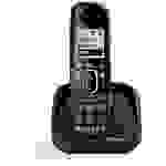 Amplicomms BigTel 1500 DECT-Mobilteil Freisprechen, für Hörgeräte kompatibel, Wahlwiederholung LED-Display Schwarz