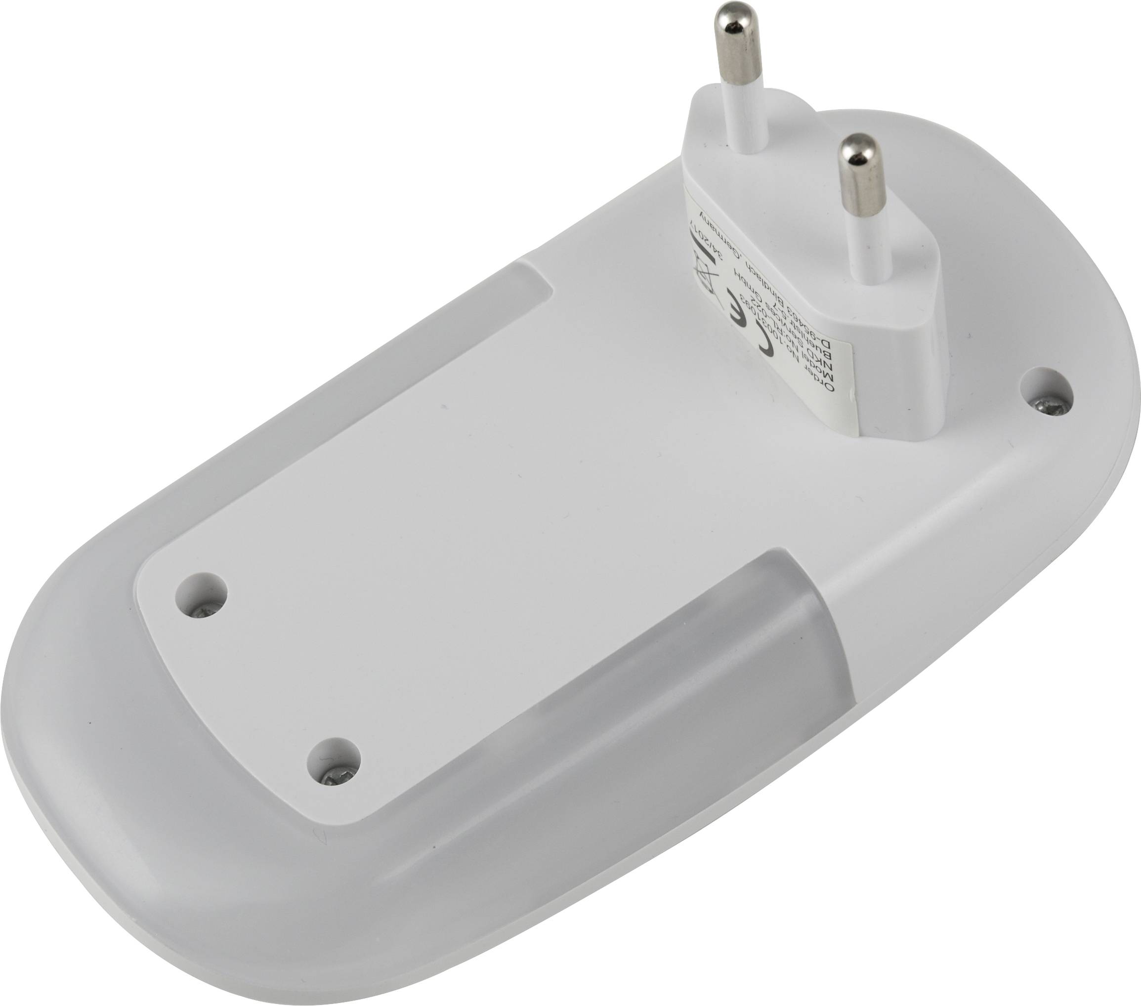 Heitronic 27549 27549 LED-Nachtlicht mit Dämmerungssensor LED Tageslichtweiß Weiß