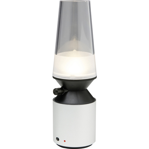 Heitronic 49614 TINO LED Camping-Leuchte 30lm akkubetrieben Silber
