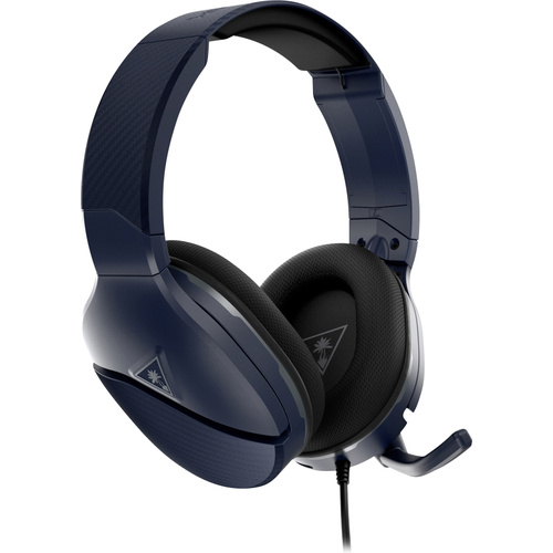 Turtle Beach Recon™ 200 Blau Gaming Headset Gen Ear 2 Over Lautstärkeregelung, Stereo kabelgebunden | Mikrofon-Stummschaltung SMDV