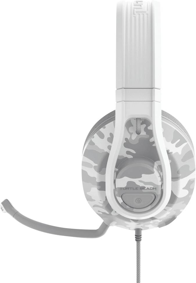 Turtle Beach Recon™ 500 Over Ear Headset kabelgebunden Stereo Weiß, Camouflage Mikrofon-Rauschunterdrückung Lautstärkeregelung Gaming
