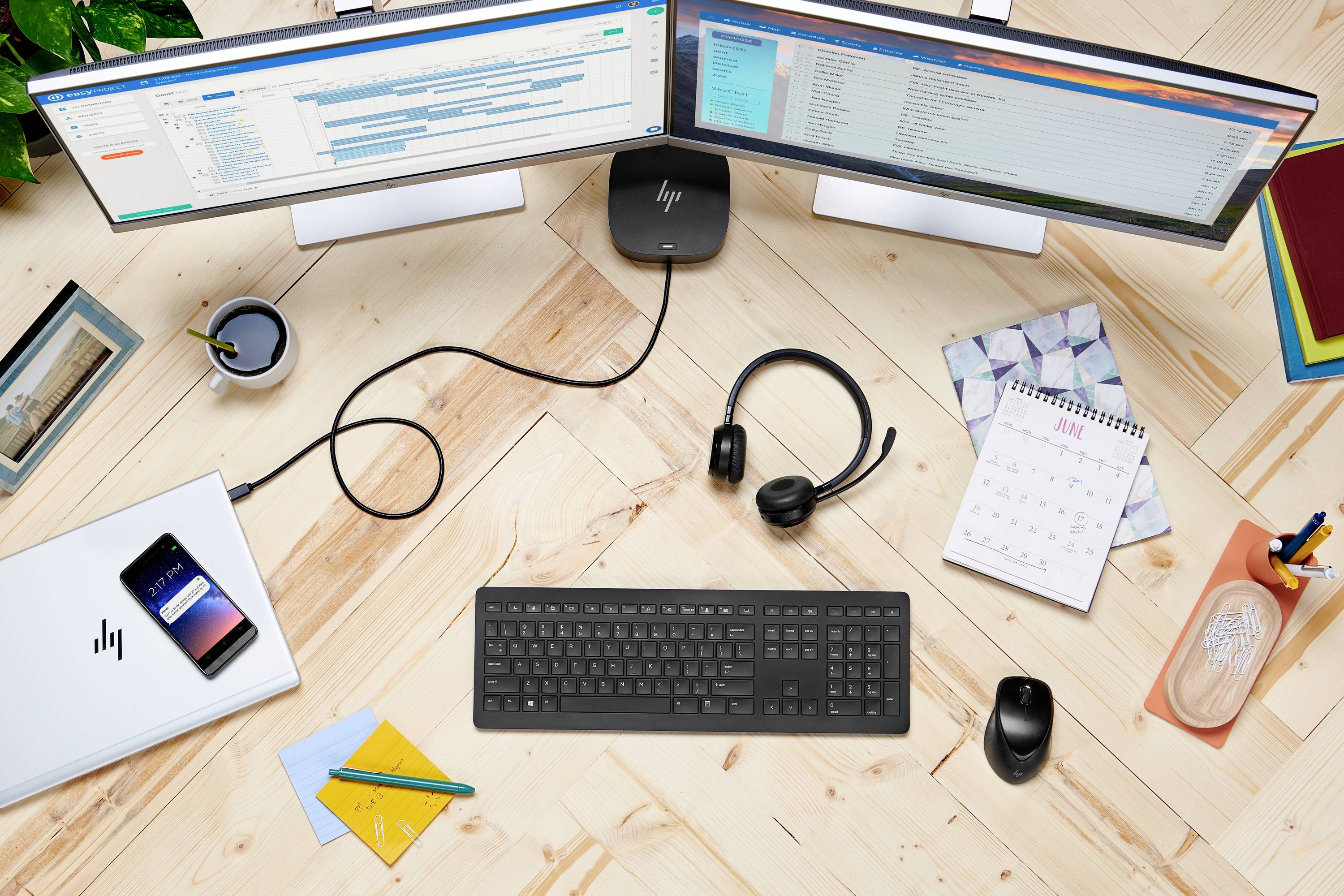 HP USB-C Dock G5 - Dockingstation - USB-C - GigE - 100 Watt - mit HP 3 years Advanced Exchange Bundled Support (Norway,