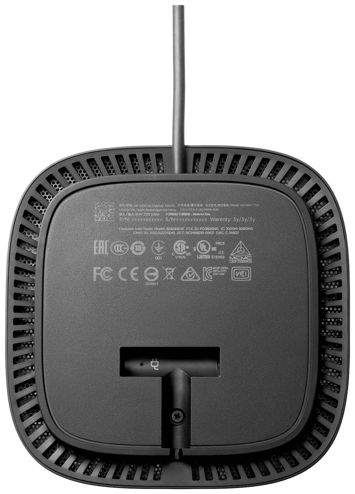 HP USB-C Dock G5 - Dockingstation - USB-C - GigE - 100 Watt - mit HP 3 years Advanced Exchange Bundled Support (Norway,