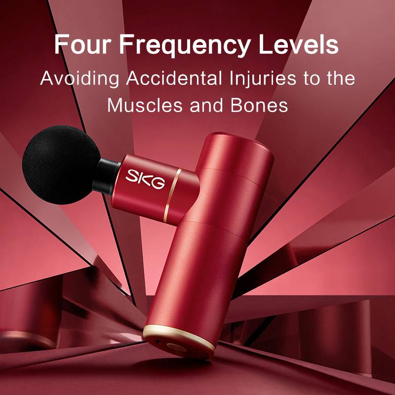 SKG F3-EN-RED Massagepistole Rot