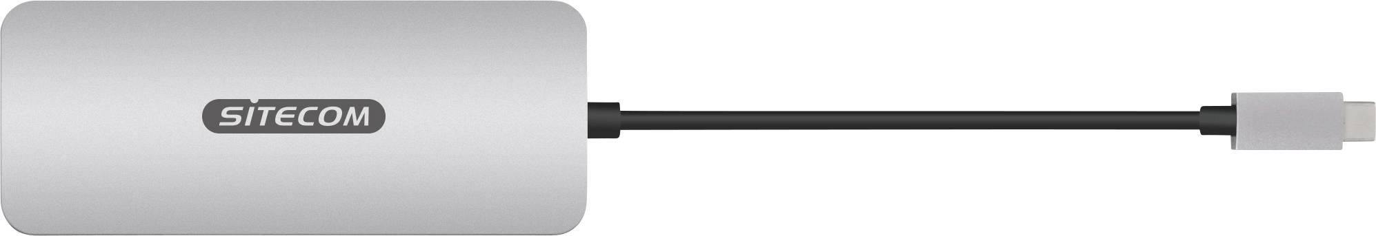 Sitecom CN-383 4 Port USB 3.0-Hub Grau