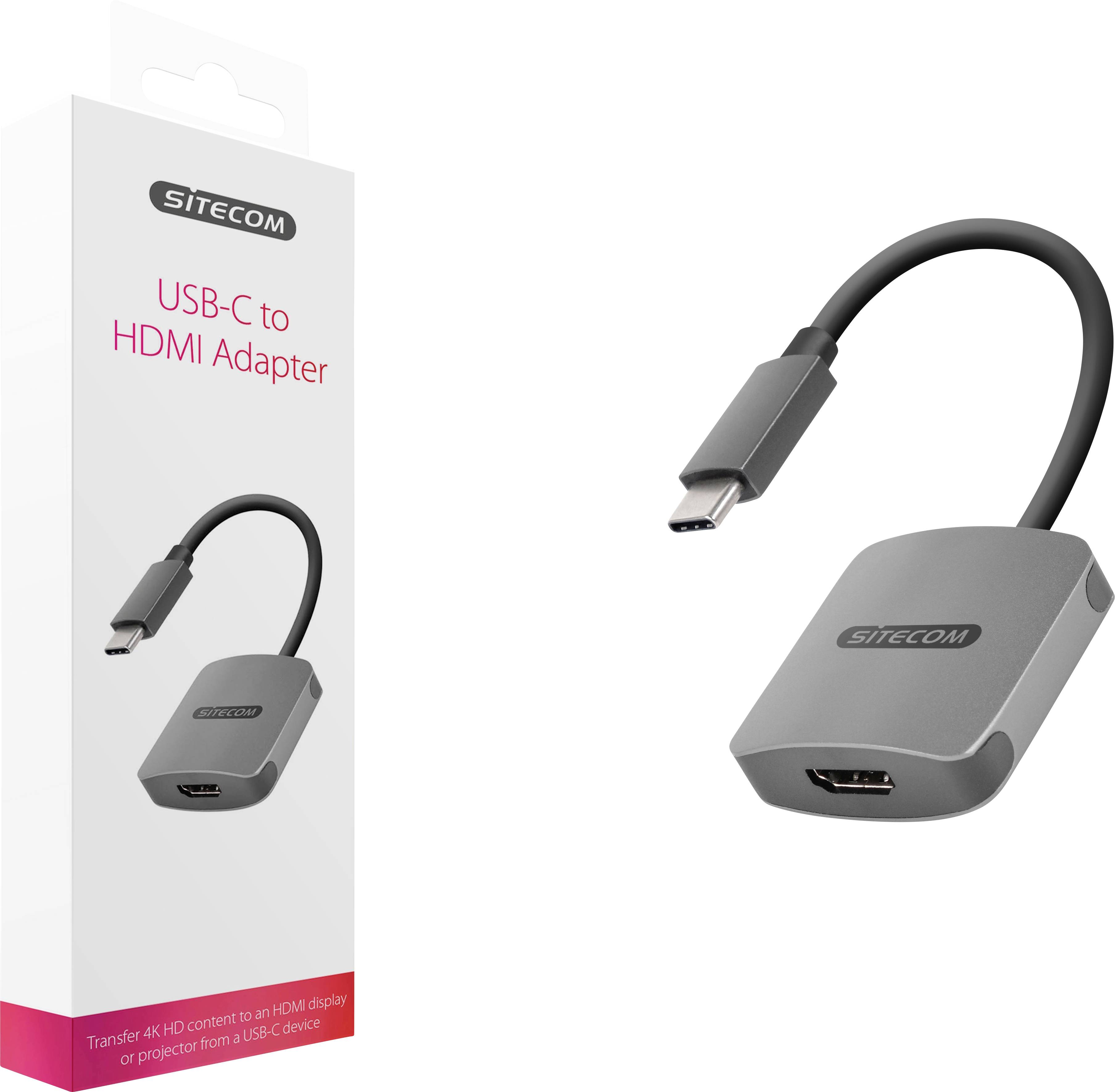 Sitecom USB-C® Adapter [1x USB-C® Stecker - 1x HDMI-Buchse] CN-372