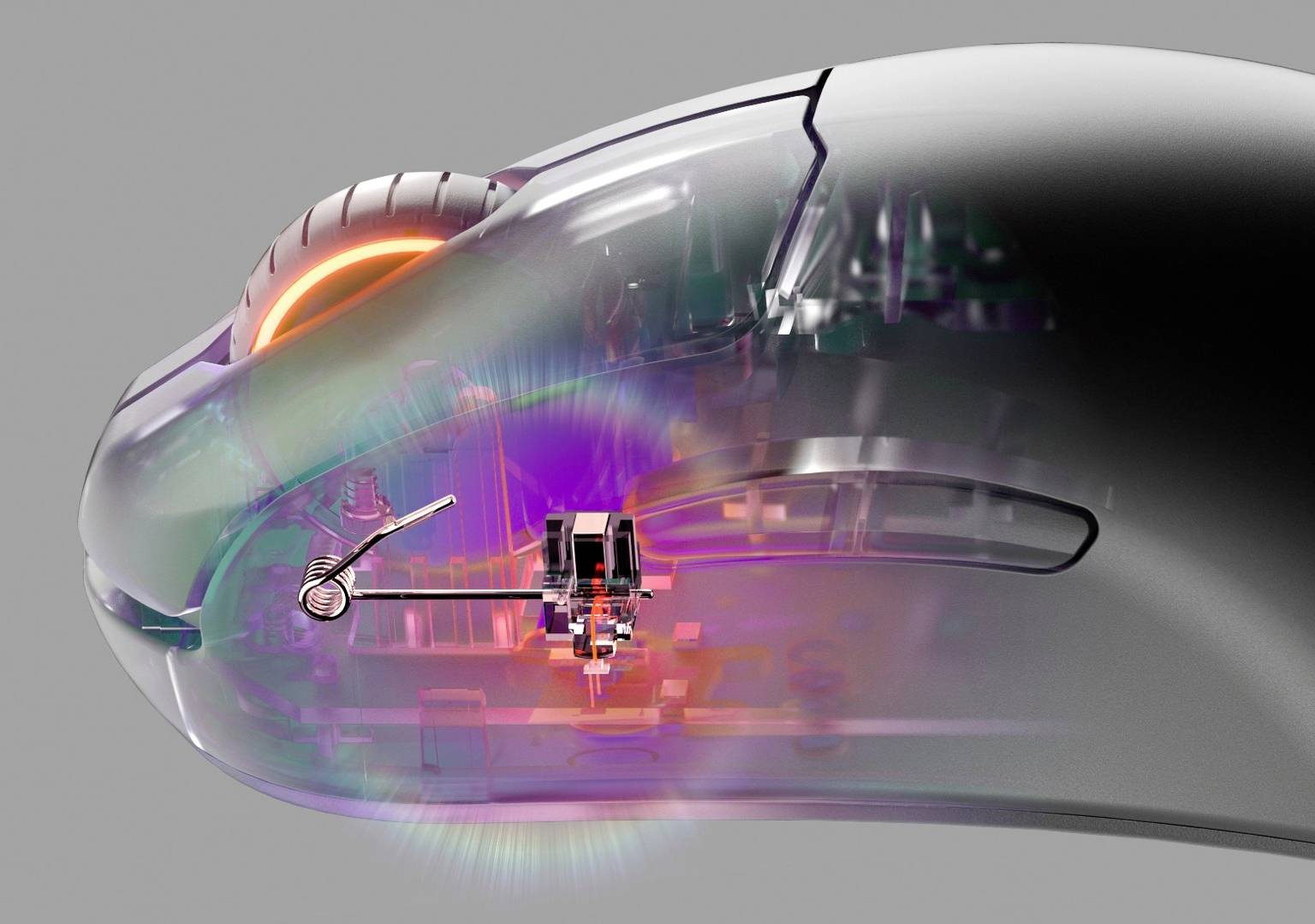 Steelseries Prime Gaming-Maus USB Optisch Matt Schwarz 5 Tasten Beleuchtet, Abnehmbares Kabel