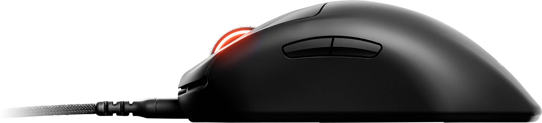 Steelseries Prime Gaming-Maus USB Optisch Matt Schwarz 5 Tasten Beleuchtet, Abnehmbares Kabel
