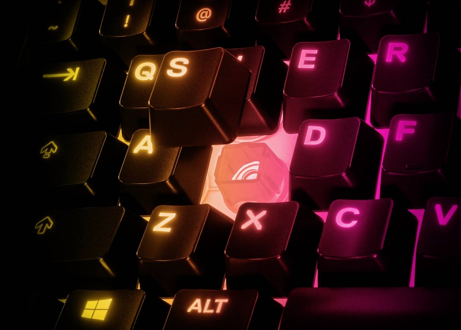 Steelseries Apex 3 TKL Kabelgebunden Gaming-Tastatur Deutsch, QWERTZ Schwarz Beleuchtet