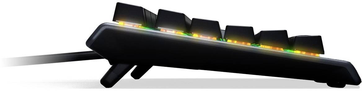 Steelseries Apex 3 TKL Kabelgebunden Gaming-Tastatur Deutsch, QWERTZ Schwarz Beleuchtet