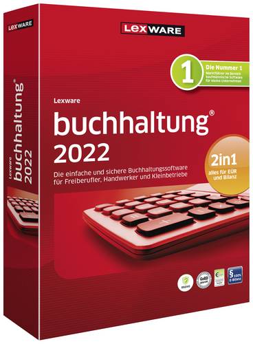 Lexware buchhaltung 2022 Jahreslizenz, 1 Lizenz Windows Finanz-Software