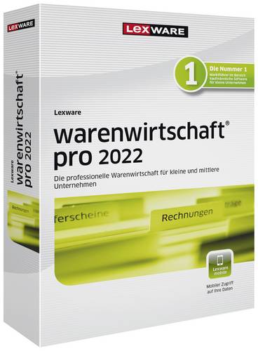 Lexware warenwirtschaft pro 2022 Jahreslizenz, 1 Lizenz Windows Finanz-Software