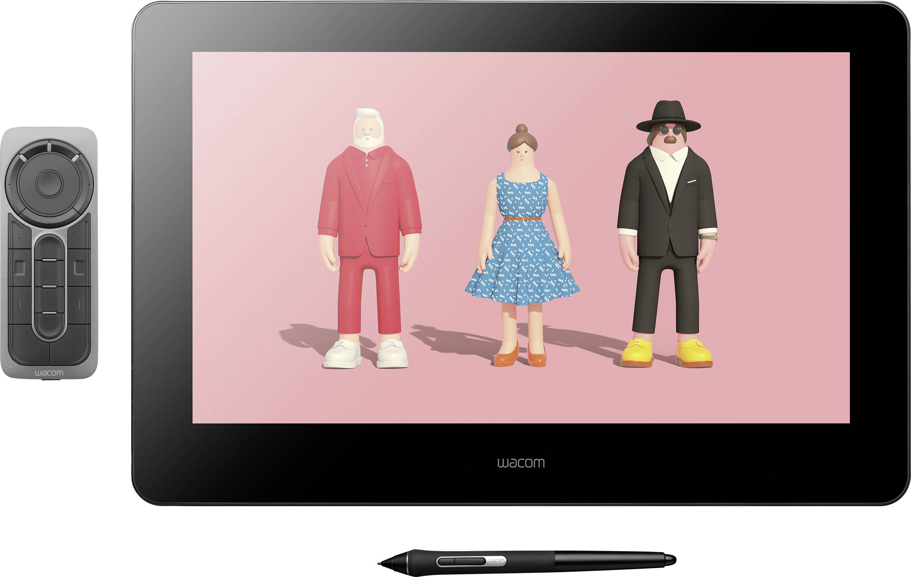 Wacom Cintiq Pro 16 Kabelgebunden Kreativ-Stift-Display Schwarz