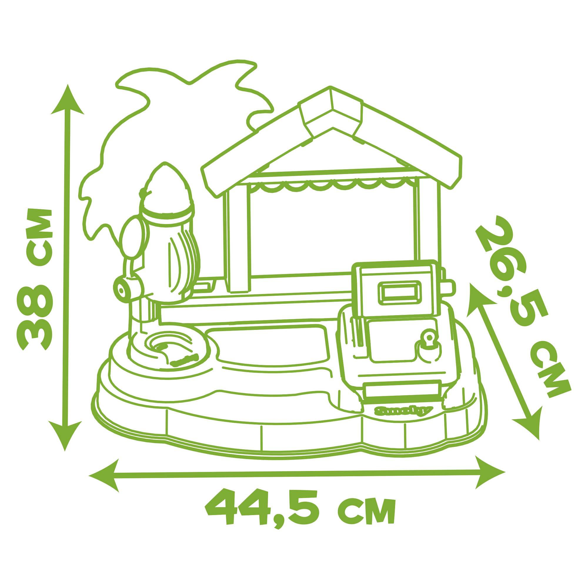 Smoby Beach Bar mit Eismaschine und Kasse