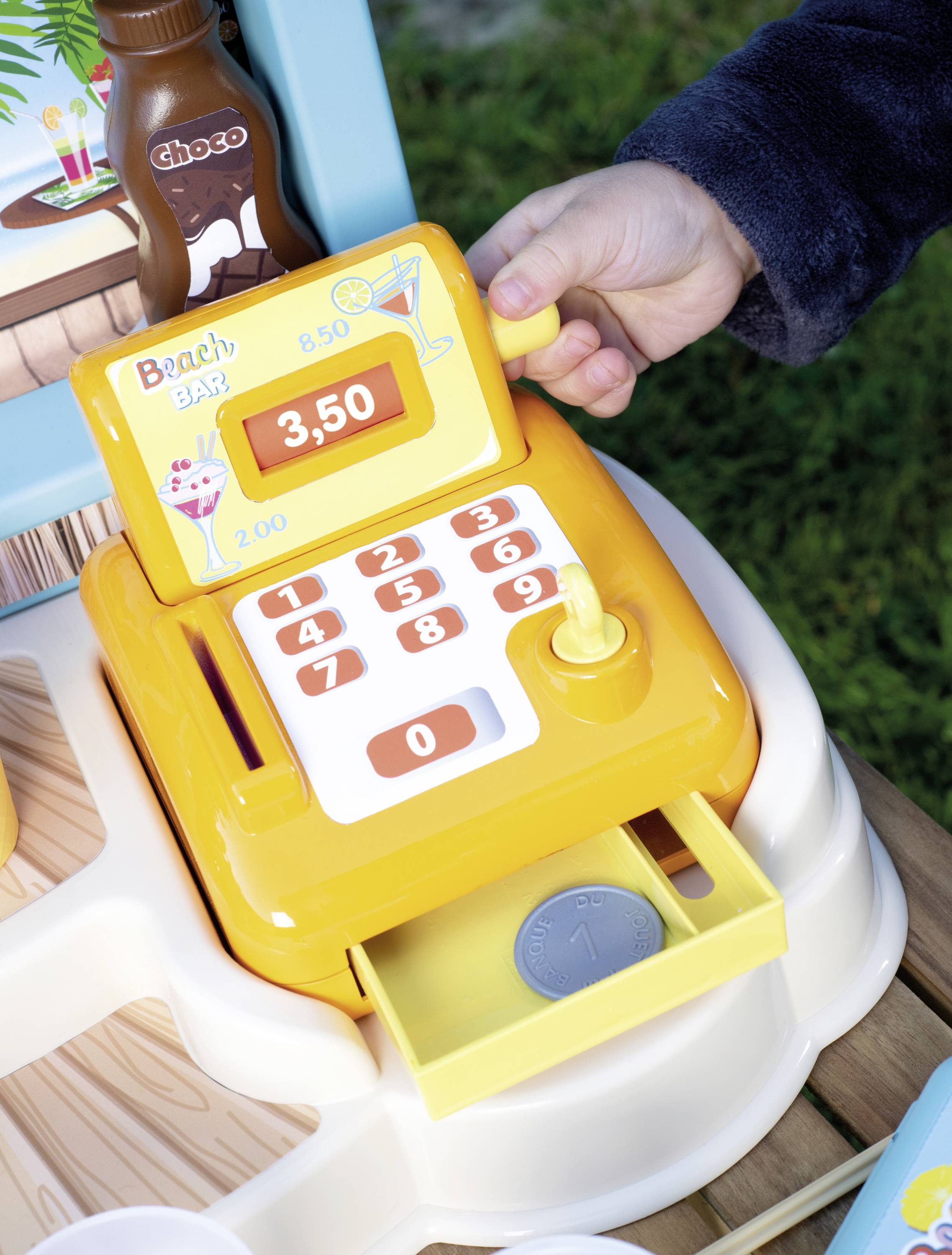 Smoby Beach Bar mit Eismaschine und Kasse