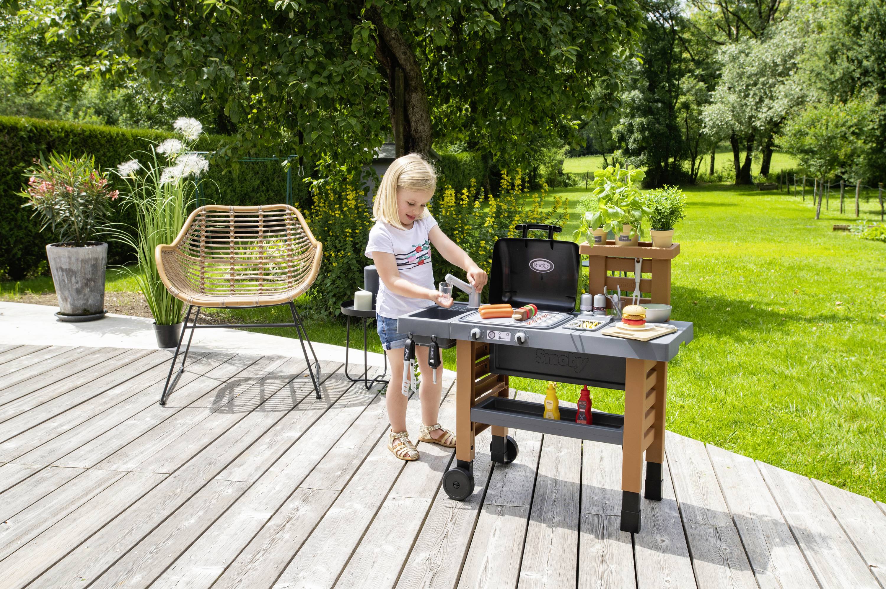 Smoby Outdoor Gartenspielküche