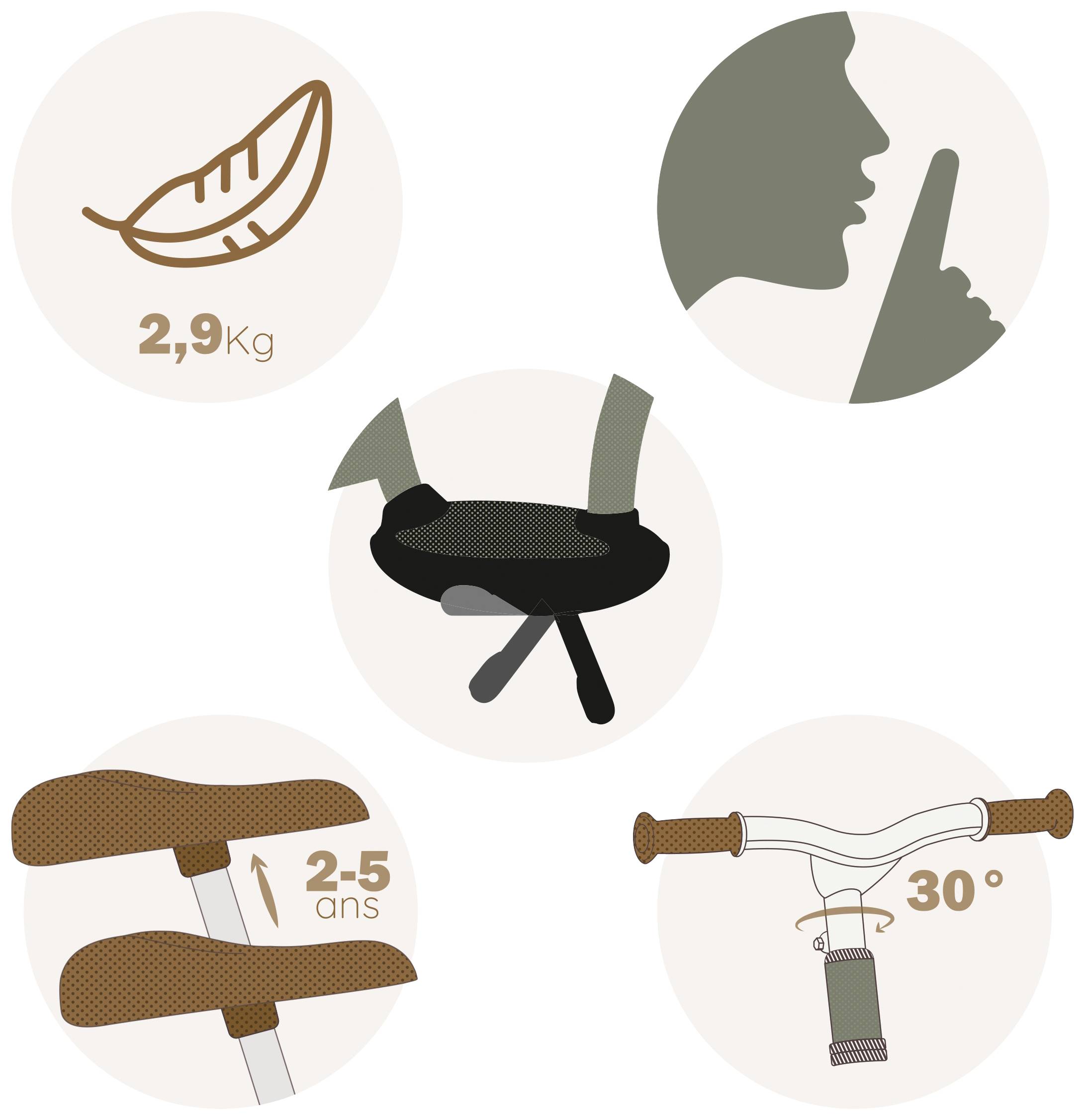 Smoby Laufrad Komfort - 770126