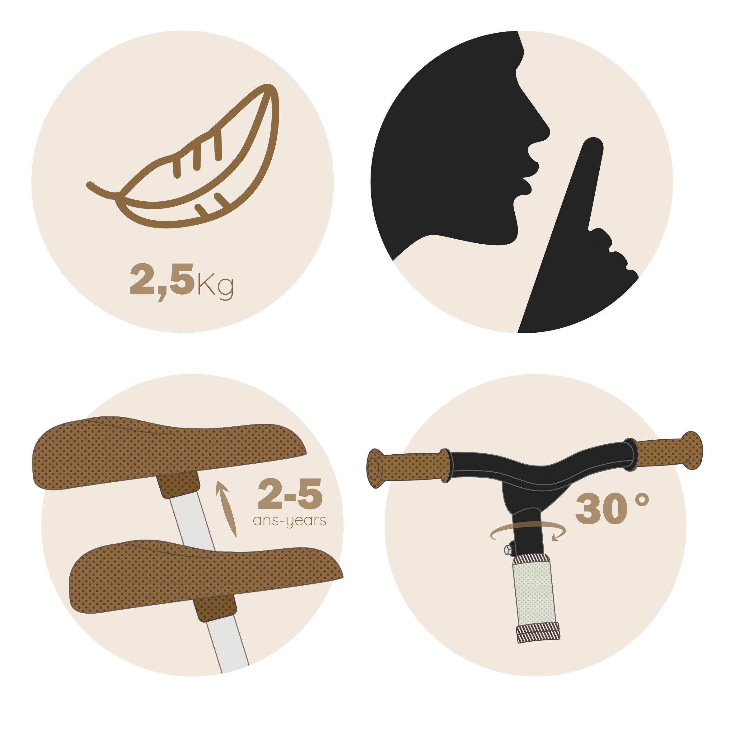 Stabiles Smoby Laufrad First Bike