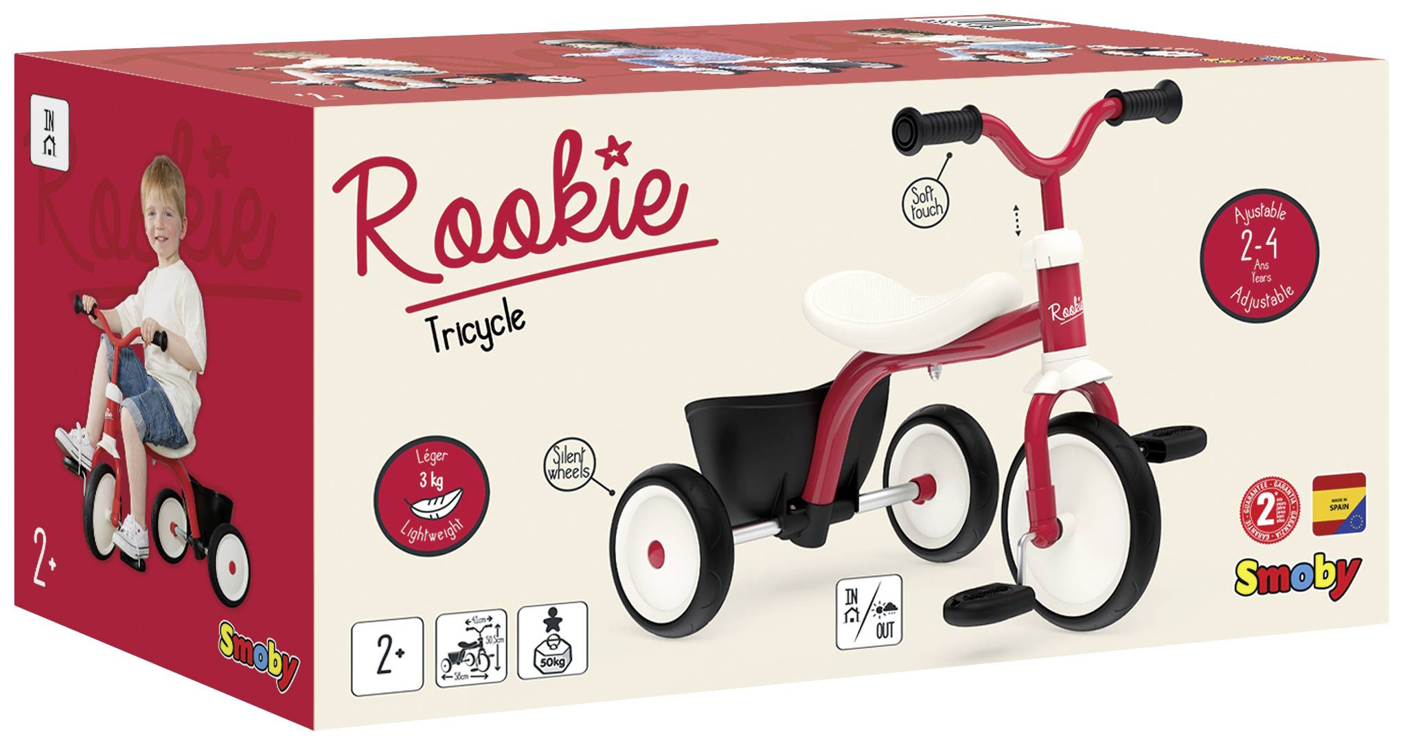 Smoby Dreirad Rookie - 742000