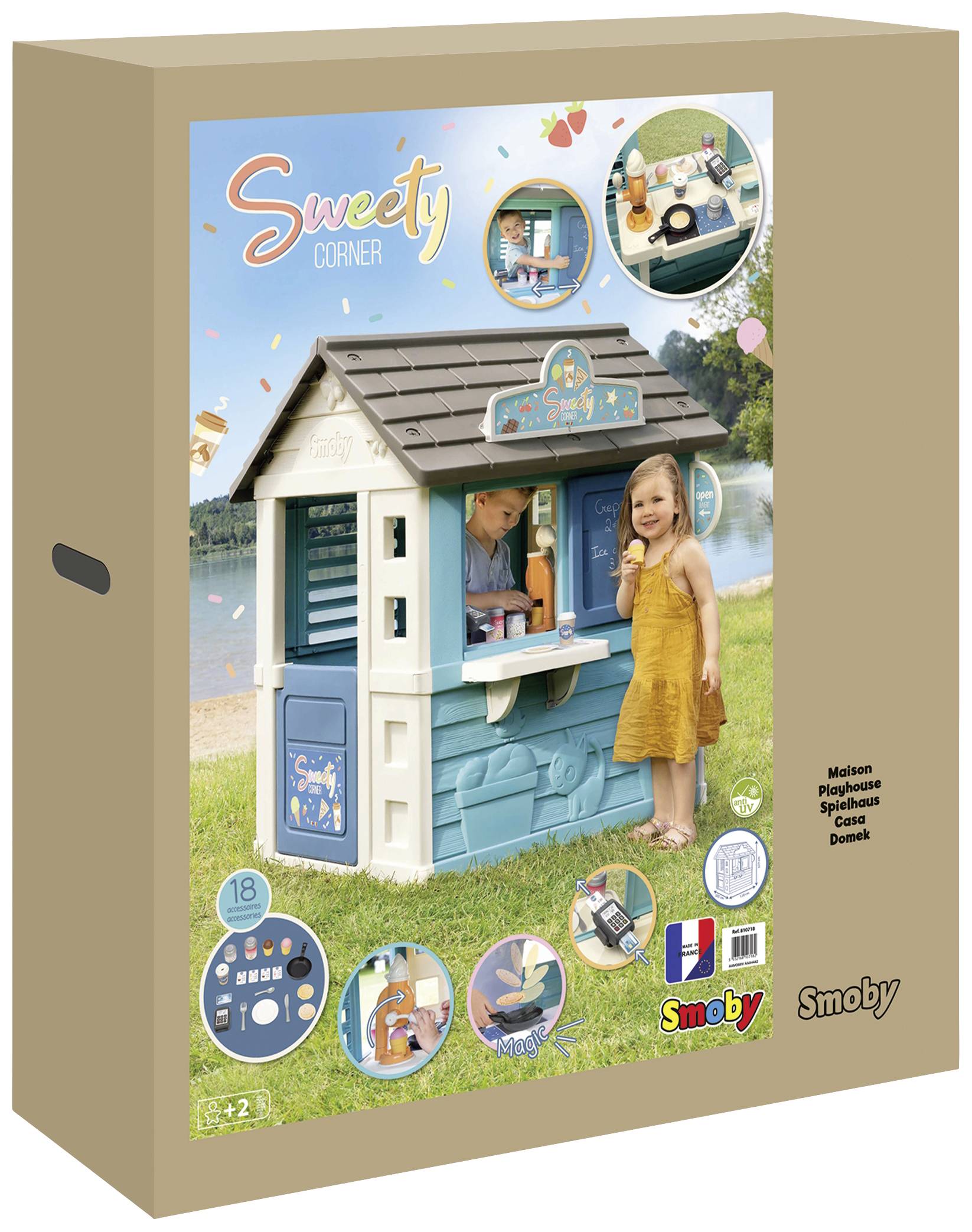 Smoby Spielhaus Sweety Corner