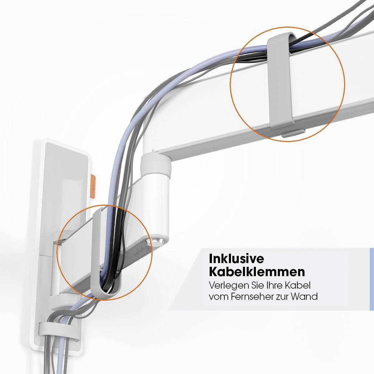 Vogel's TVM 3245 TV-Wandhalterung 48,3 cm (19") - 109,2 cm (43") Schwenkbar, Neigbar