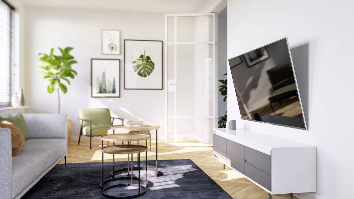 Vogel's TVM 3615 TV-Wandhalterung 101,6cm (40") - 195,6cm (77") Neigbar