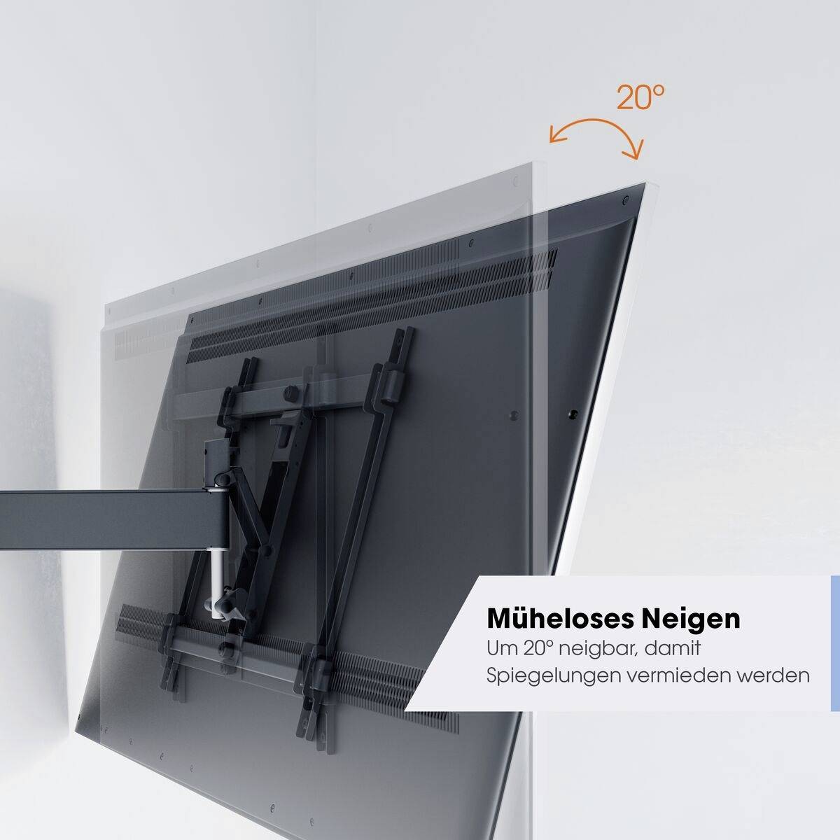 Vogel's TVM 3625 TV-Wandhalterung 101,6cm (40") - 195,6cm (77") Schwenkbar, Neigbar