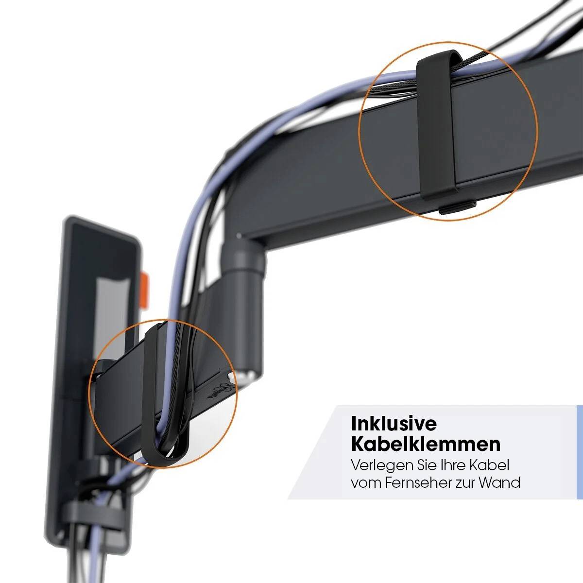 Vogel's TVM 3645 TV-Wandhalterung 101,6cm (40") - 195,6cm (77") Schwenkbar, Neigbar