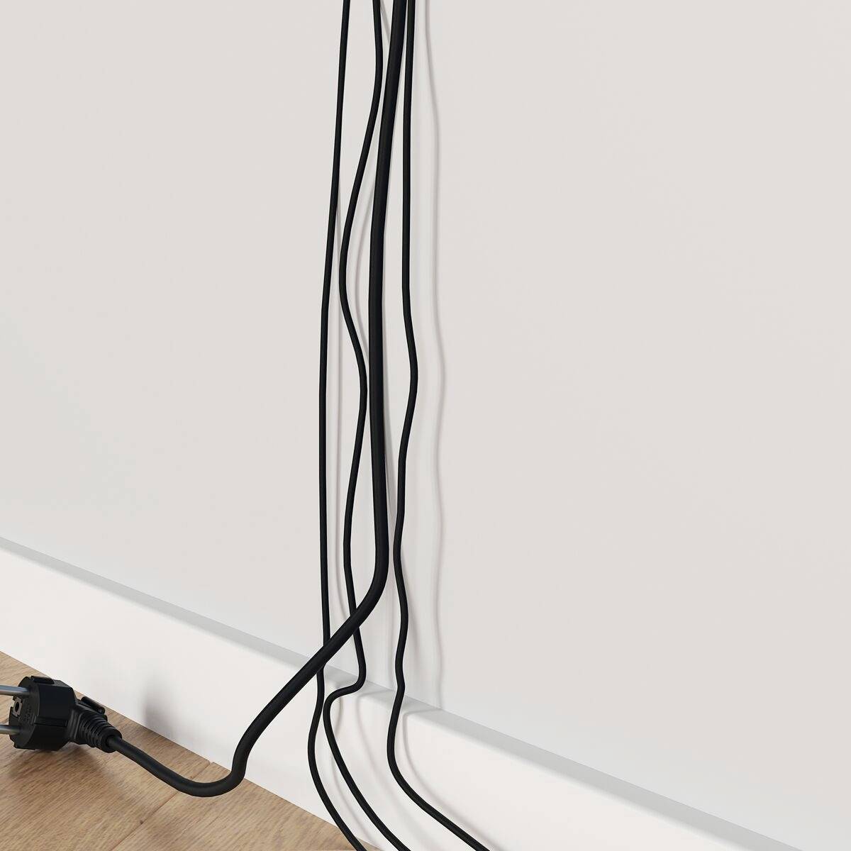 Vogel's 6860000 Kabelkanal (B x H x T) 59 x 800 x 14 mm 1 St. Schwarz