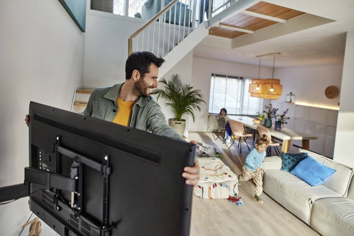 Vogel's Kabeldurchlass Schwarz