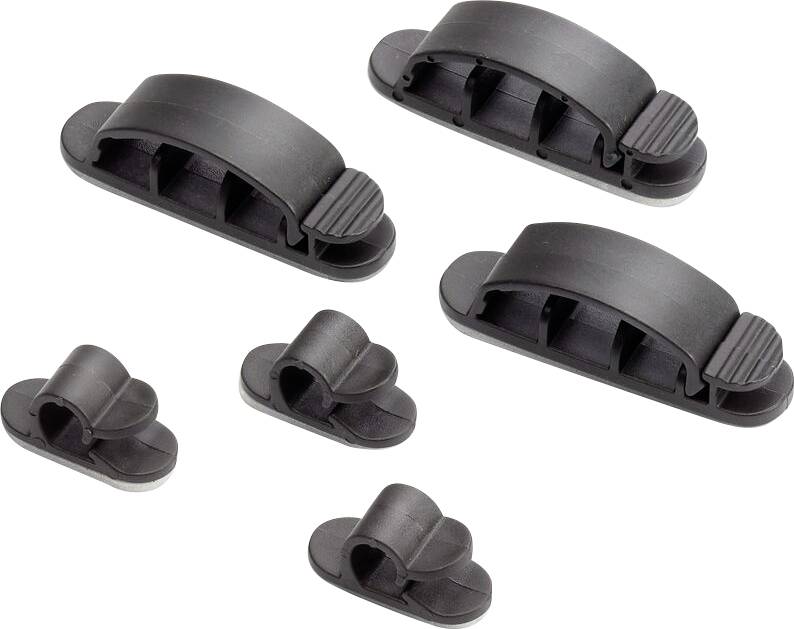 Vogel's Kabeldurchlass Schwarz