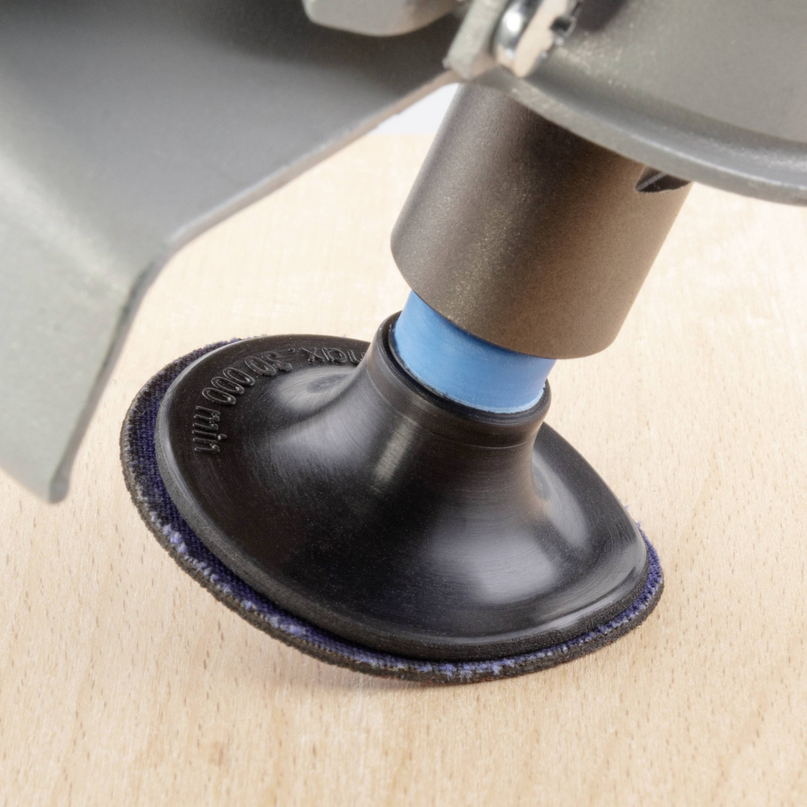 Wolfcraft 5607000 Schleifteller-Set für Winkelschleifer, 4-tlg. Durchmesser 50mm