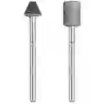 Wolfcraft 5989000 Diamantschleifstift-Set, zylinder- und spitzkegelförmig, 2-tlg. 1 Set Wolfcraft 5989000 Diamantschleifstift-Set, zylinder- und spitzkegelförmig, 2-tlg. 1 Set