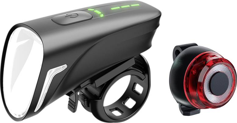 Fahrradbeleuchtung Set LED akkubetrieben