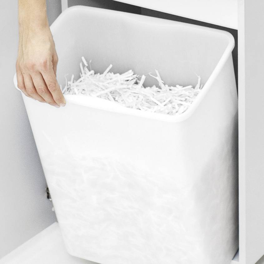 Ideal Office 2445 CC 4x40mm Aktenvernichter 15 Blatt Partikelschnitt 4 x 40 mm, 2 x 15 mm, 0.8 x 12 mm, 0.8 x 5mm P-4 Vernichtet