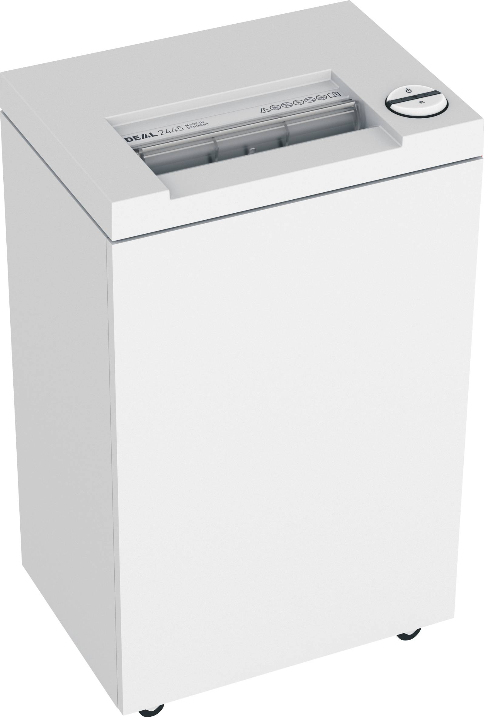 Ideal Office 2445 CC 4x40mm Aktenvernichter 15 Blatt Partikelschnitt 4 x 40 mm, 2 x 15 mm, 0.8 x 12 mm, 0.8 x 5mm P-4 Vernichtet