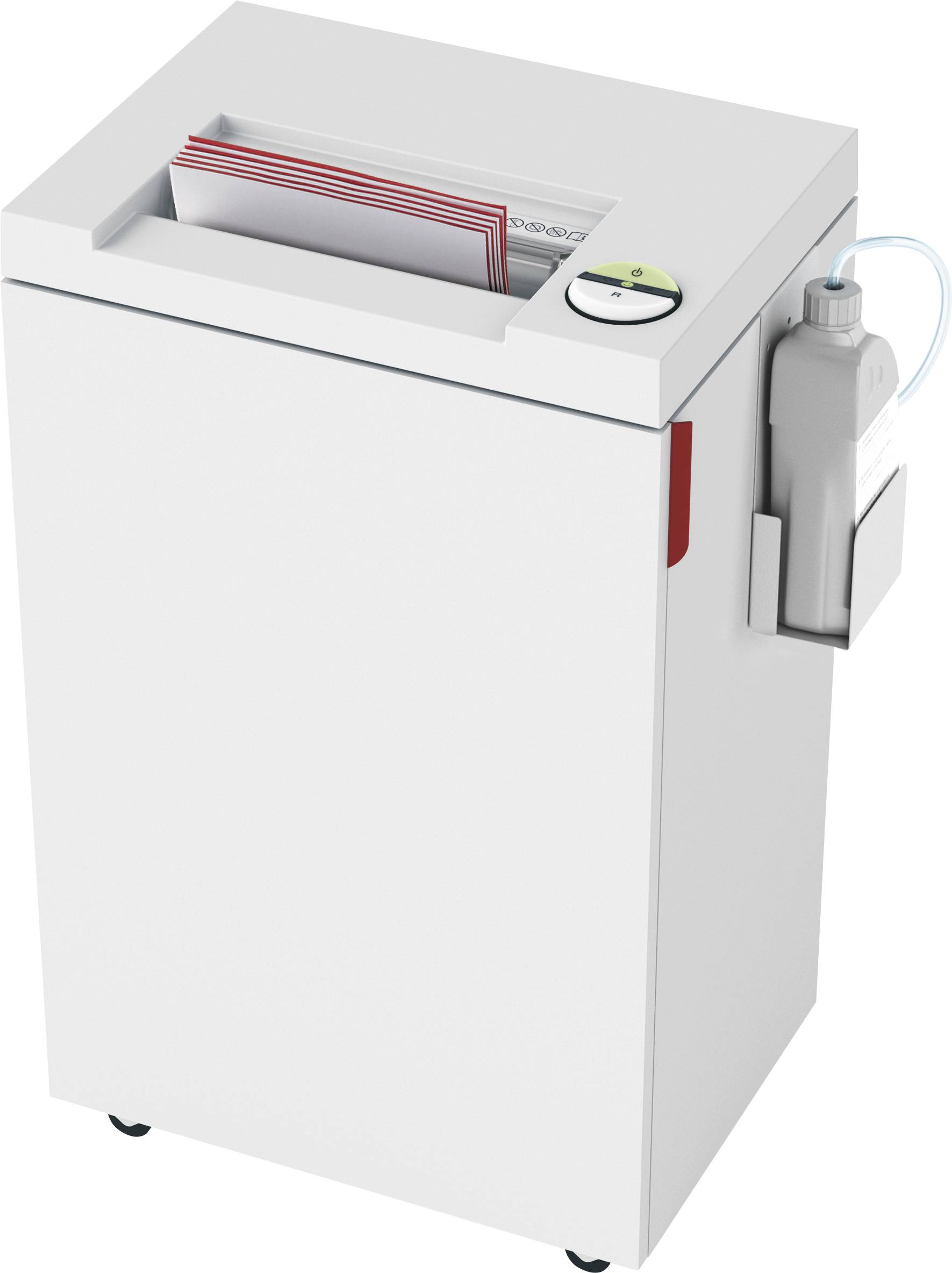 Ideal Office 2445 CC 4x40mm Aktenvernichter 15 Blatt Partikelschnitt 4 x 40 mm, 2 x 15 mm, 0.8 x 12 mm, 0.8 x 5mm P-4 Vernichtet