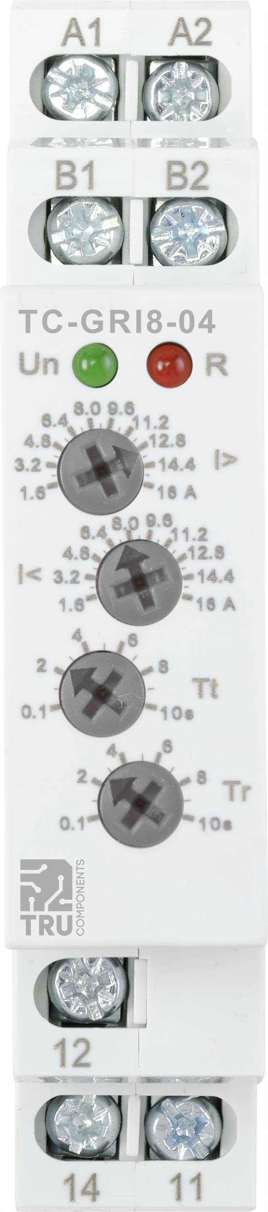 TRU COMPONENTS Stromüberwachungsrelais GRI8-04/16 Strom