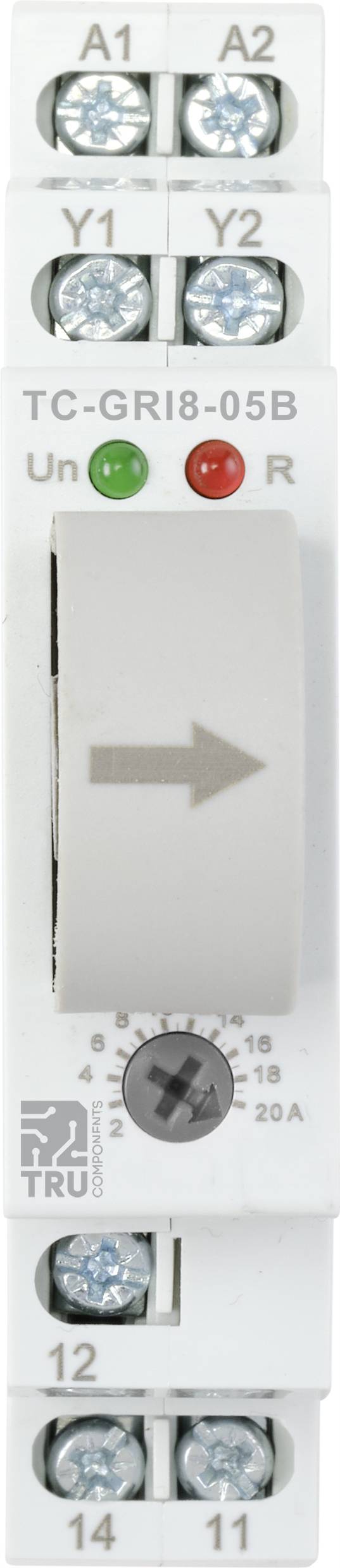 TRU COMPONENTS Stromüberwachungsrelais GRI8-05B Strom
