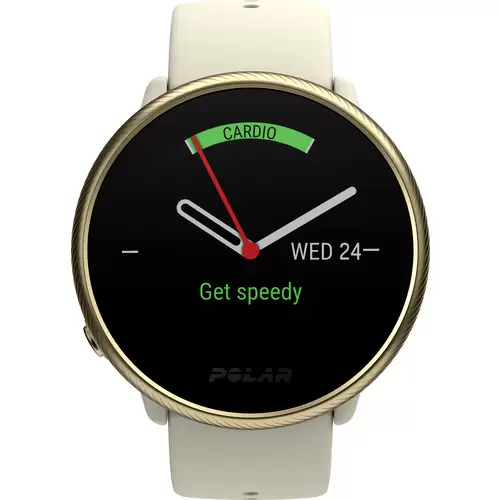 Polar Ignite 2 Pulsuhr mit integriertem Sensor 30mm S/L Champagner Polar Ignite 2 Pulsuhr mit integriertem Sensor 30mm S/L Champagner