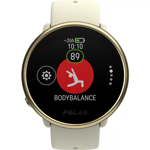 Polar Ignite 2 Pulsuhr mit integriertem Sensor 30 mm S/L Champagner Polar Ignite 2 Pulsuhr mit integriertem Sensor 30 mm S/L Champagner