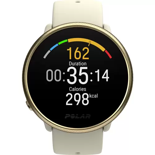 Polar Ignite 2 Pulsuhr mit integriertem Sensor 30mm S/L Champagner Polar Ignite 2 Pulsuhr mit integriertem Sensor 30mm S/L Champagner