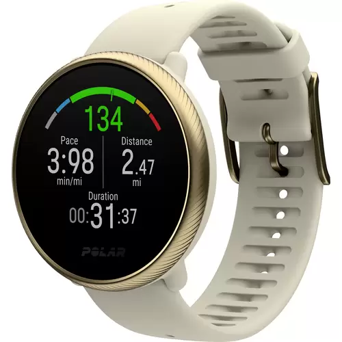 Polar Ignite 2 Pulsuhr mit integriertem Sensor 30mm S/L Champagner Polar Ignite 2 Pulsuhr mit integriertem Sensor 30mm S/L Champagner