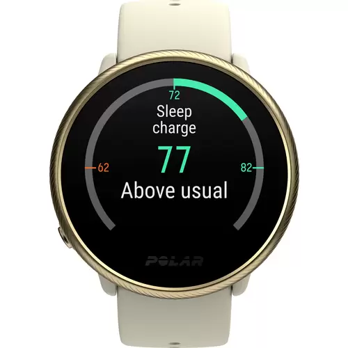 Polar Ignite 2 Pulsuhr mit integriertem Sensor 30mm S/L Champagner Polar Ignite 2 Pulsuhr mit integriertem Sensor 30mm S/L Champagner