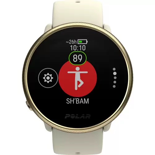 Polar Ignite 2 Pulsuhr mit integriertem Sensor 30mm S/L Champagner Polar Ignite 2 Pulsuhr mit integriertem Sensor 30mm S/L Champagner